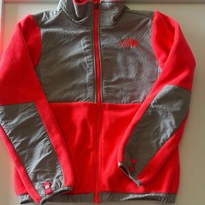 The North Face Red and Gray Jacket